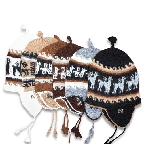 Cozy Alpaca Chullo – Warm & Stylish Ear Flaps for Winter Adventures