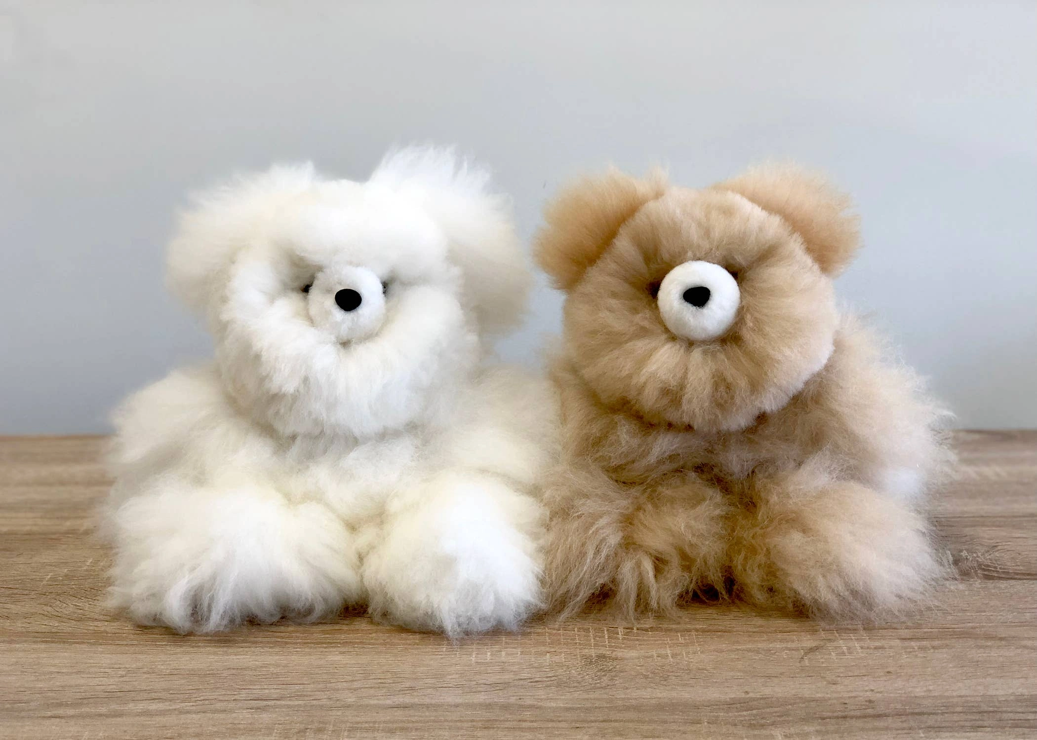 Cozy Alpaca Bear Plush: Snuggle Up with This Adorable Friend!